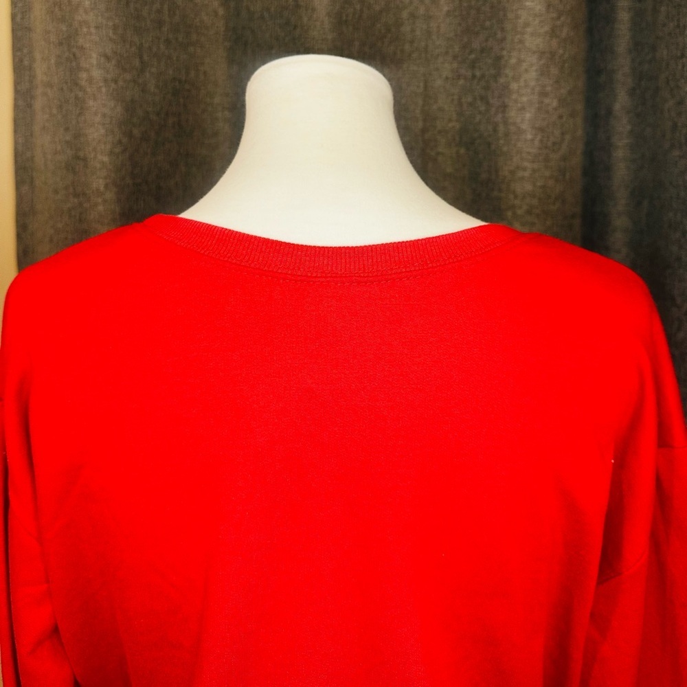 Disney women’s Red Mickey Mouse Sweatshirt - Picture 8 of 11